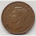 AUSTRALIA 1940 . HALF 1/2 PENNY . VARIETY . DIE CRACKS